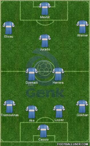 K Racing Club Genk Formation 2014