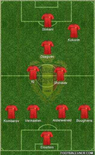 Belgium Formation 2014