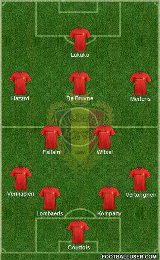 Belgium Formation 2014