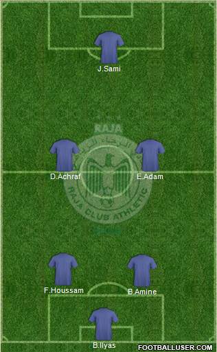 Raja Club Athletic Formation 2014