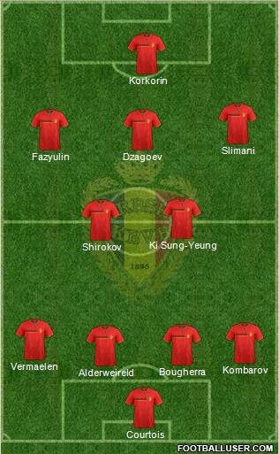 Belgium Formation 2014
