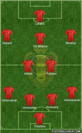 Belgium Formation 2014