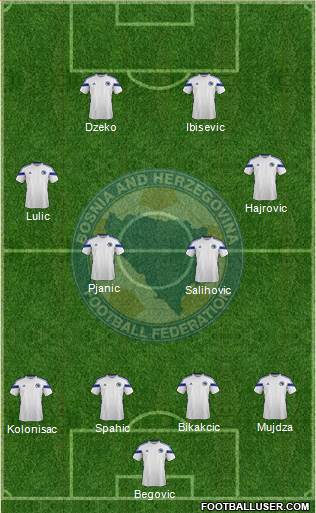Bosnia and Herzegovina Formation 2014