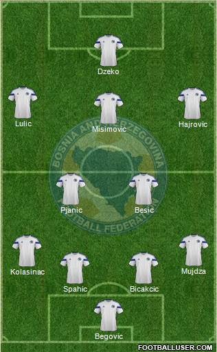 Bosnia and Herzegovina Formation 2014