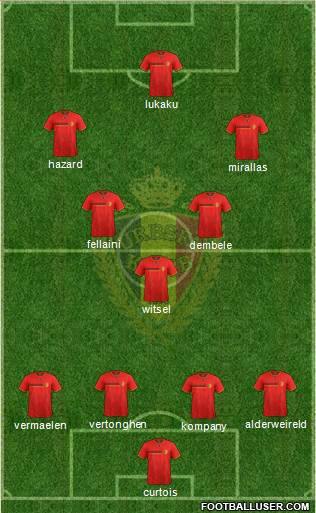 Belgium Formation 2014