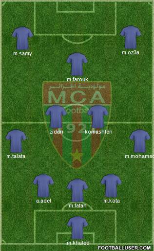 Mouloudia Club d'Alger Formation 2014