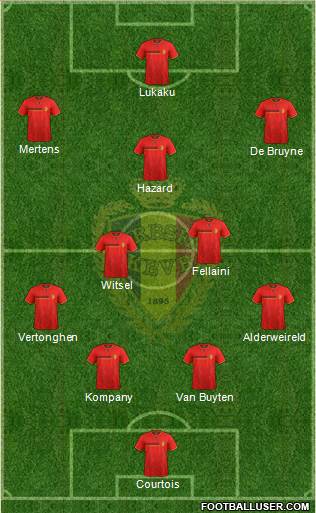 Belgium Formation 2014