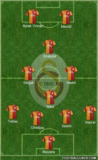 Galatasaray SK Formation 2014