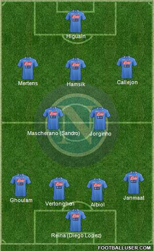 Napoli Formation 2014