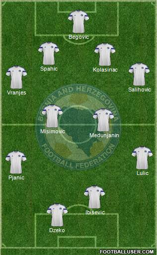Bosnia and Herzegovina Formation 2014