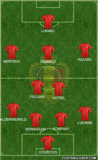Belgium Formation 2014