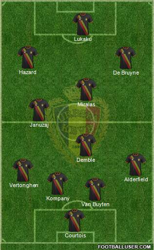 Belgium Formation 2014