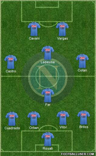 Napoli Formation 2014