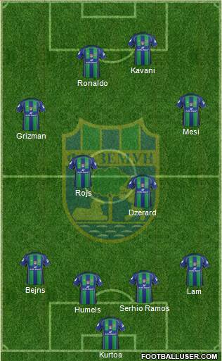 FK Zemun Formation 2014