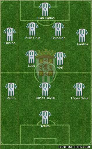 Córdoba C.F., S.A.D. Formation 2014