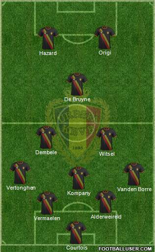 Belgium Formation 2014