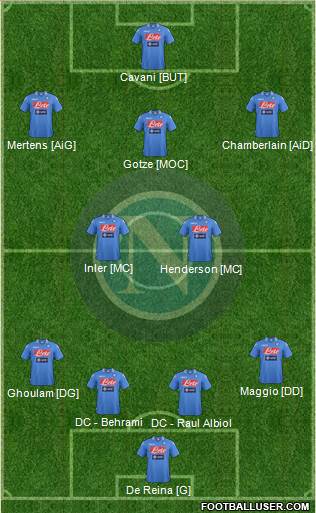 Napoli Formation 2014