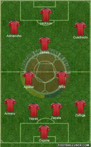 Colombia Formation 2014