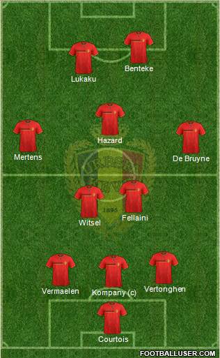 Belgium Formation 2014