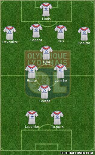 Olympique Lyonnais Formation 2014