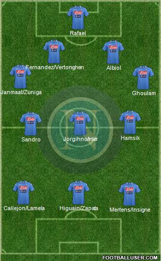 Napoli Formation 2014
