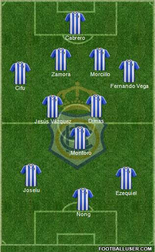 R.C. Recreativo de Huelva S.A.D. Formation 2014