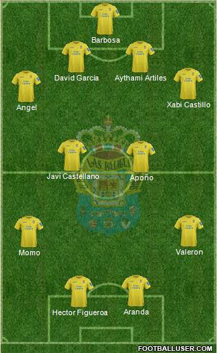 U.D. Las Palmas S.A.D. Formation 2014