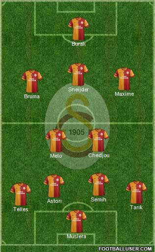 Galatasaray SK Formation 2014