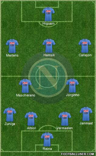 Napoli Formation 2014