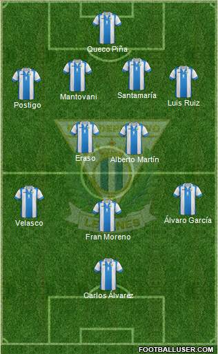C.D. Leganés S.A.D. Formation 2014