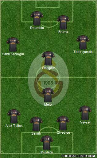Galatasaray SK Formation 2014