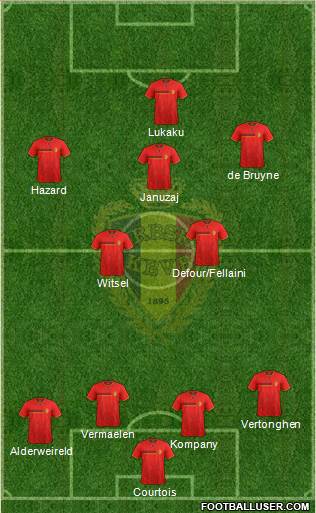 Belgium Formation 2014