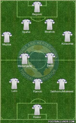 Bosnia and Herzegovina Formation 2014
