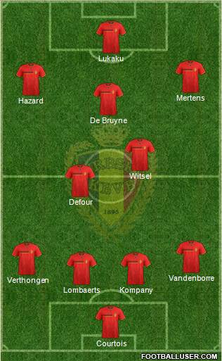 Belgium Formation 2014