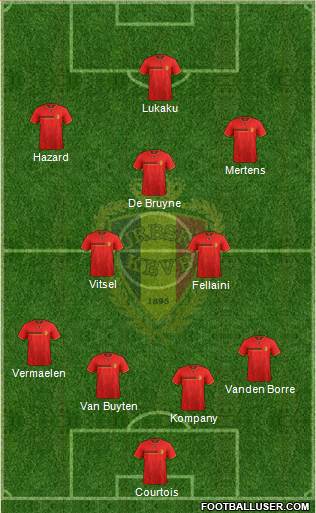 Belgium Formation 2014