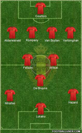 Belgium Formation 2014