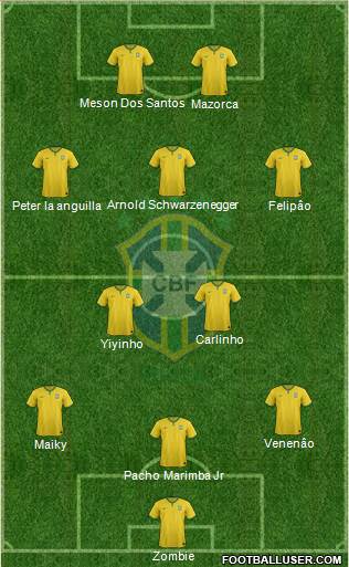 Brazil Formation 2014