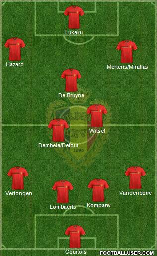 Belgium Formation 2014