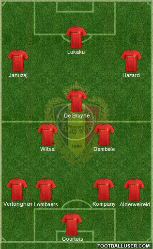 Belgium Formation 2014