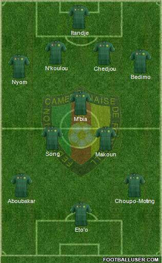 Cameroon Formation 2014