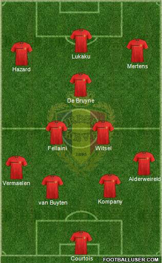Belgium Formation 2014
