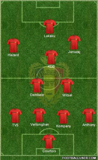 Belgium Formation 2014