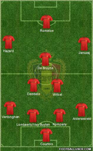 Belgium Formation 2014