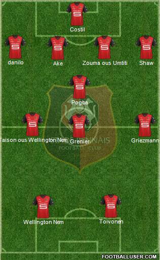 Stade Rennais Football Club Formation 2014