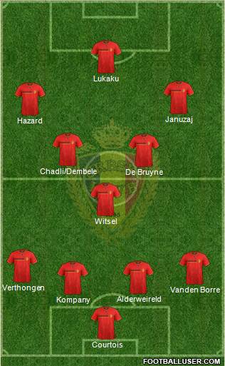 Belgium Formation 2014