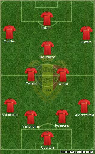 Belgium Formation 2014