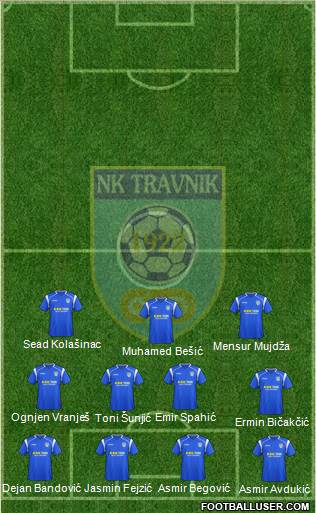 FK Travnik Formation 2014