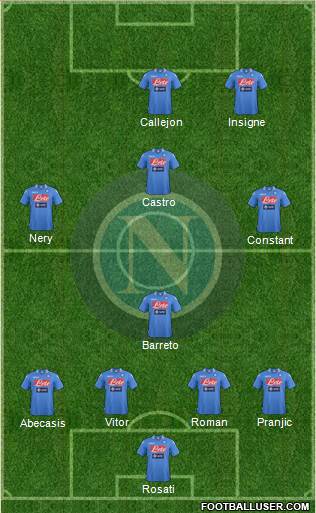 Napoli Formation 2014