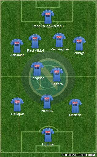 Napoli Formation 2014