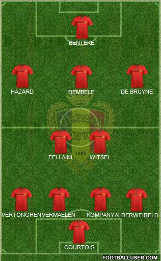 Belgium Formation 2014